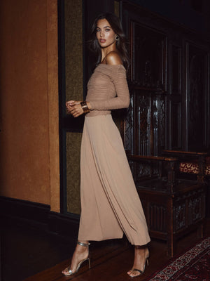 Pantalon 7/8 plissé Novalynn