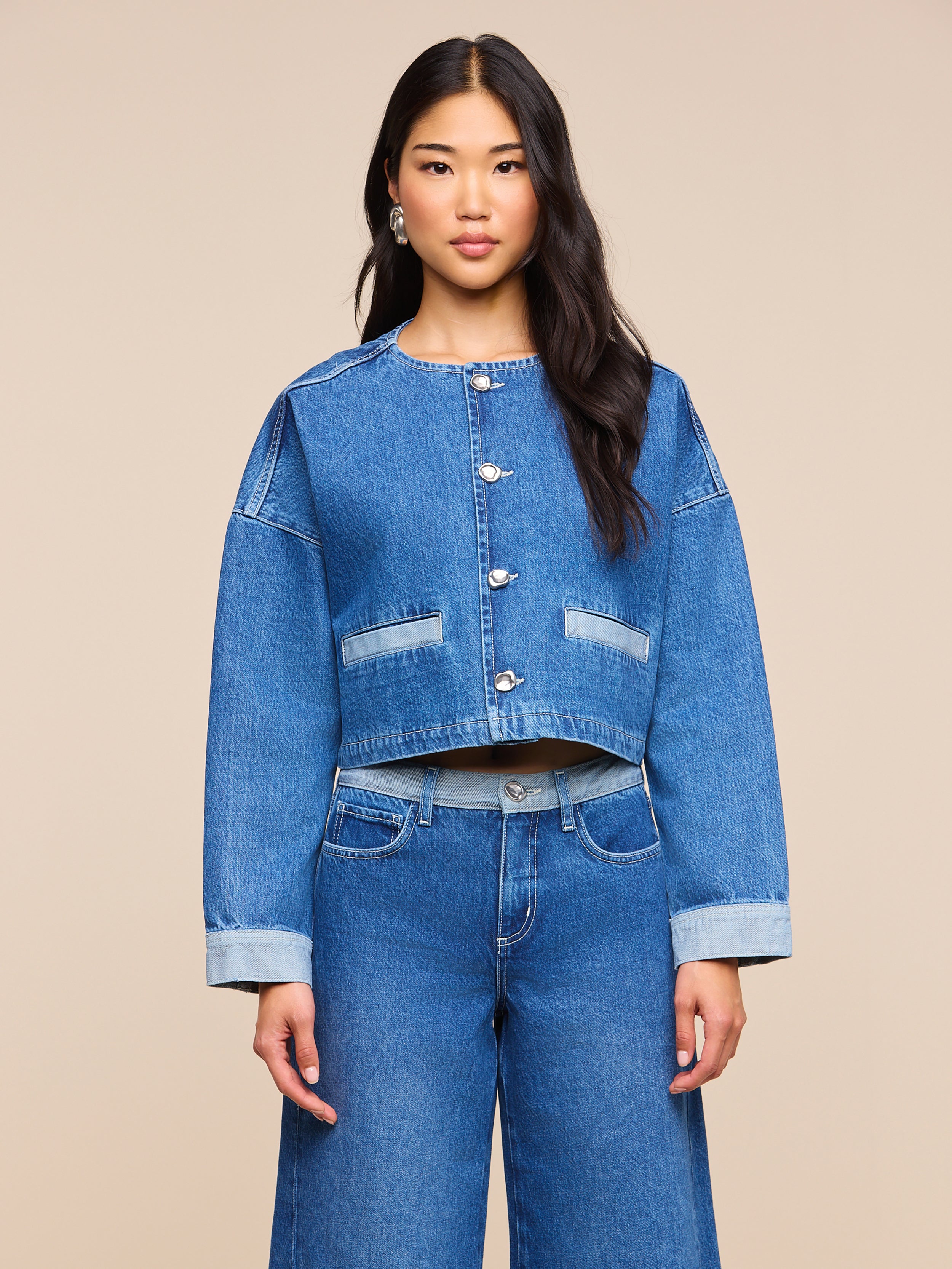 Verona Jean Jacket in Goleta | L'AGENCE