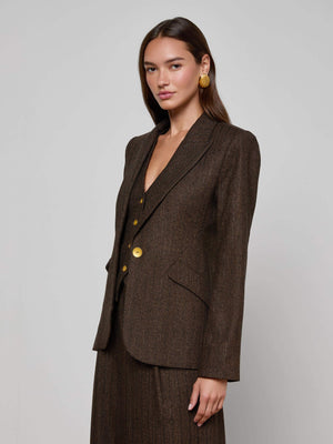 Chamberlain Pinstriped Blazer