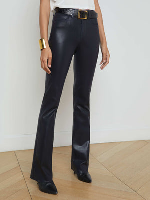 Ruth Coated Straight-Leg Jean jean L'AGENCE