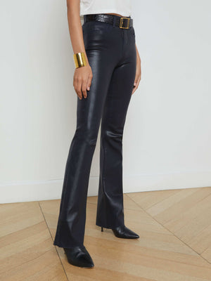 Ruth Coated Straight-Leg Jean jean L'AGENCE