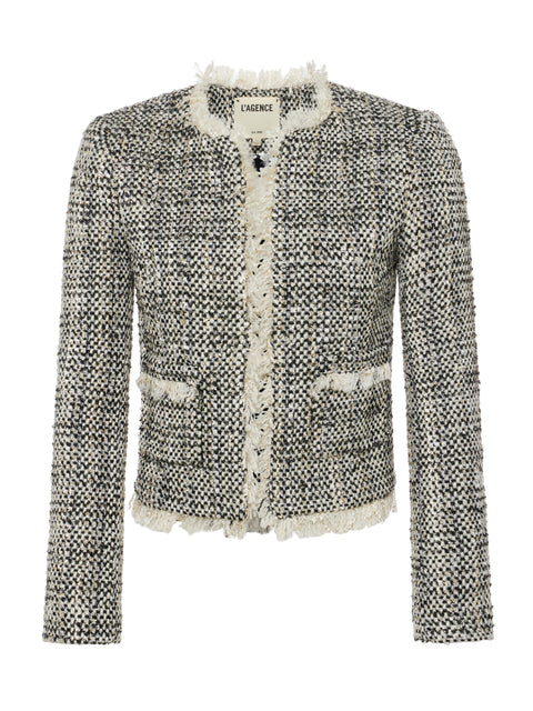 Angelina Tweed Jacket jacket L'AGENCE Sale   