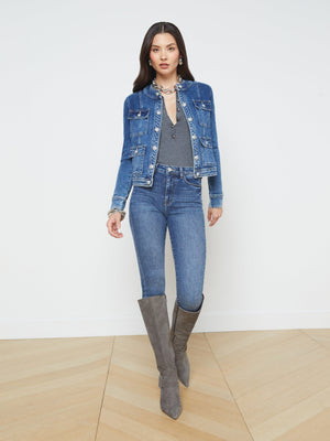 Yari Denim Jacket jacket L'AGENCE