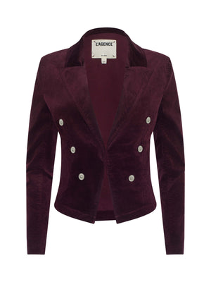Blazer en velours Wayne