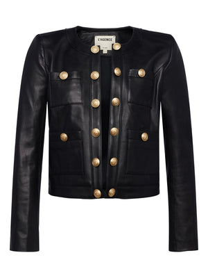 Jayde Leather Jacket jacket L'AGENCE