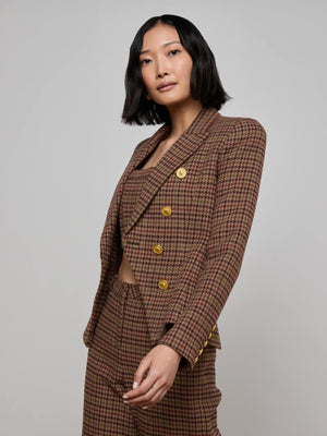 Bethany Houndstooth Blazer