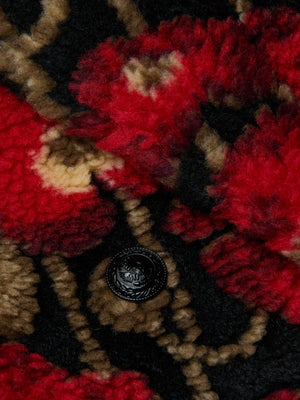 Manteau mi-long en sherpa Tristan