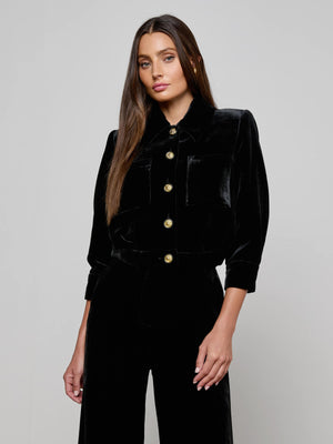 Jia Velvet Jacket