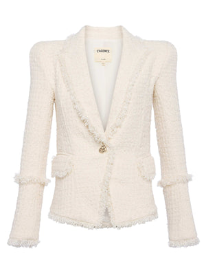 Kaisley Tweed Blazer blazer L'AGENCE