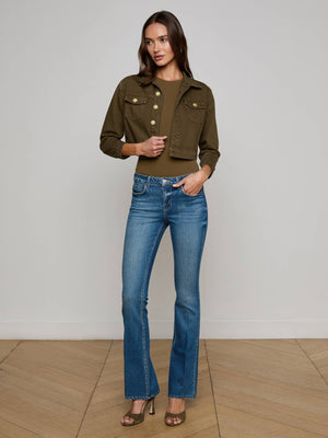 Koda Cropped Jean Jacket