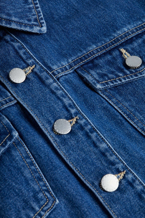 Koda Cropped Denim Jacket jacket L'AGENCE