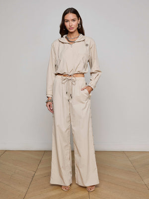 Bronwyn Cropped Windbreaker jacket L'AGENCE