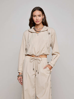 Bronwyn Cropped Windbreaker jacket L'AGENCE