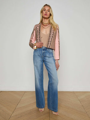Blossom Embellished Jacket jacket L'AGENCE