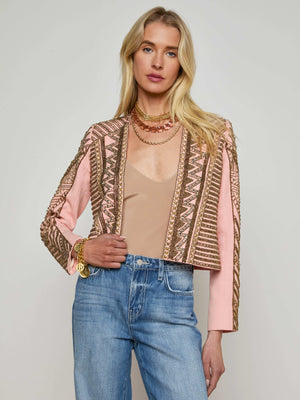 Blossom Embellished Jacket jacket L'AGENCE
