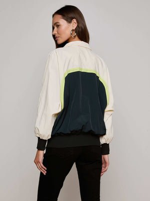 Aurelia Windbreaker jacket L'AGENCE
