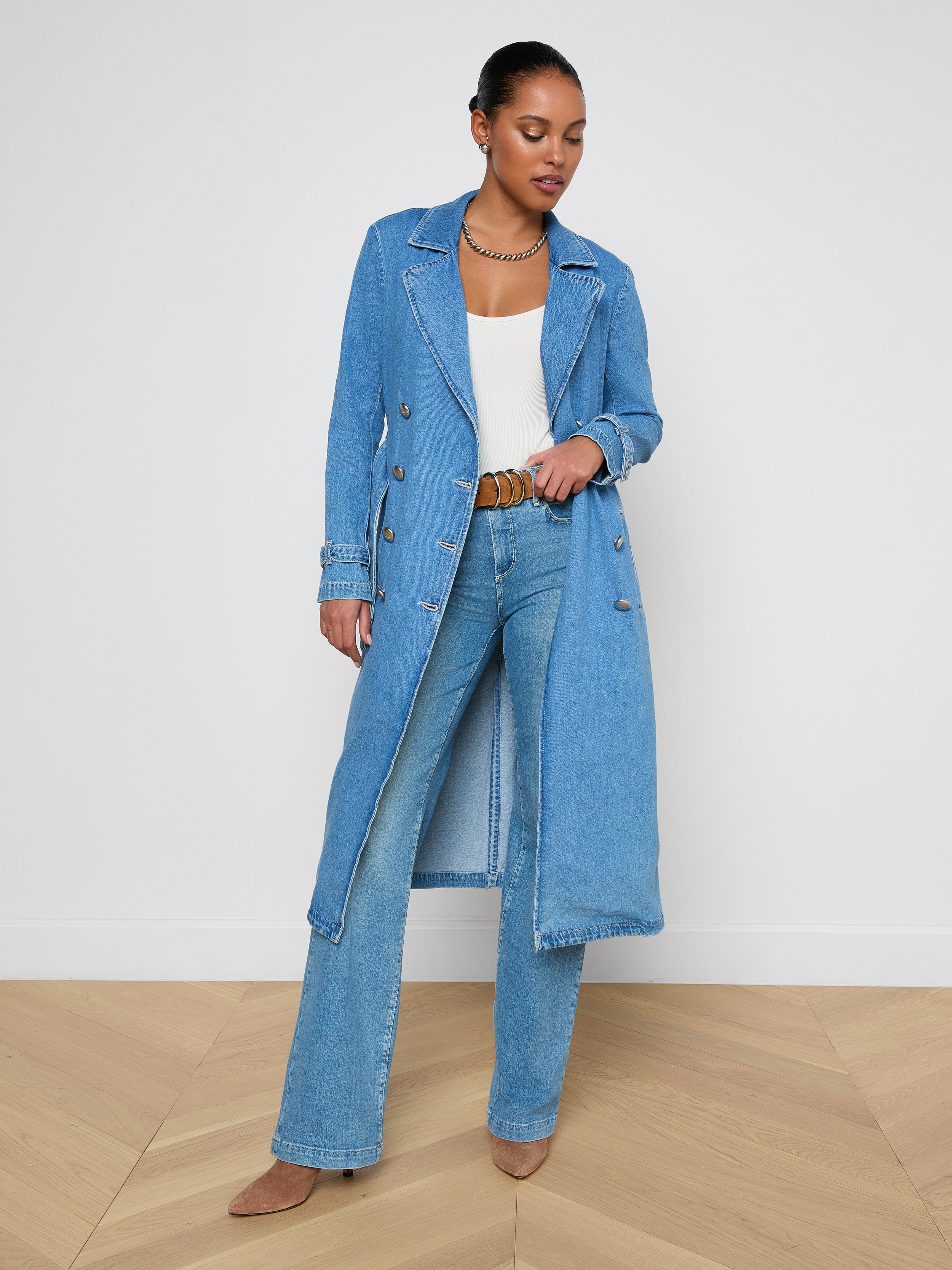 Bradley Trench Coat in Anaheim | L'AGENCE