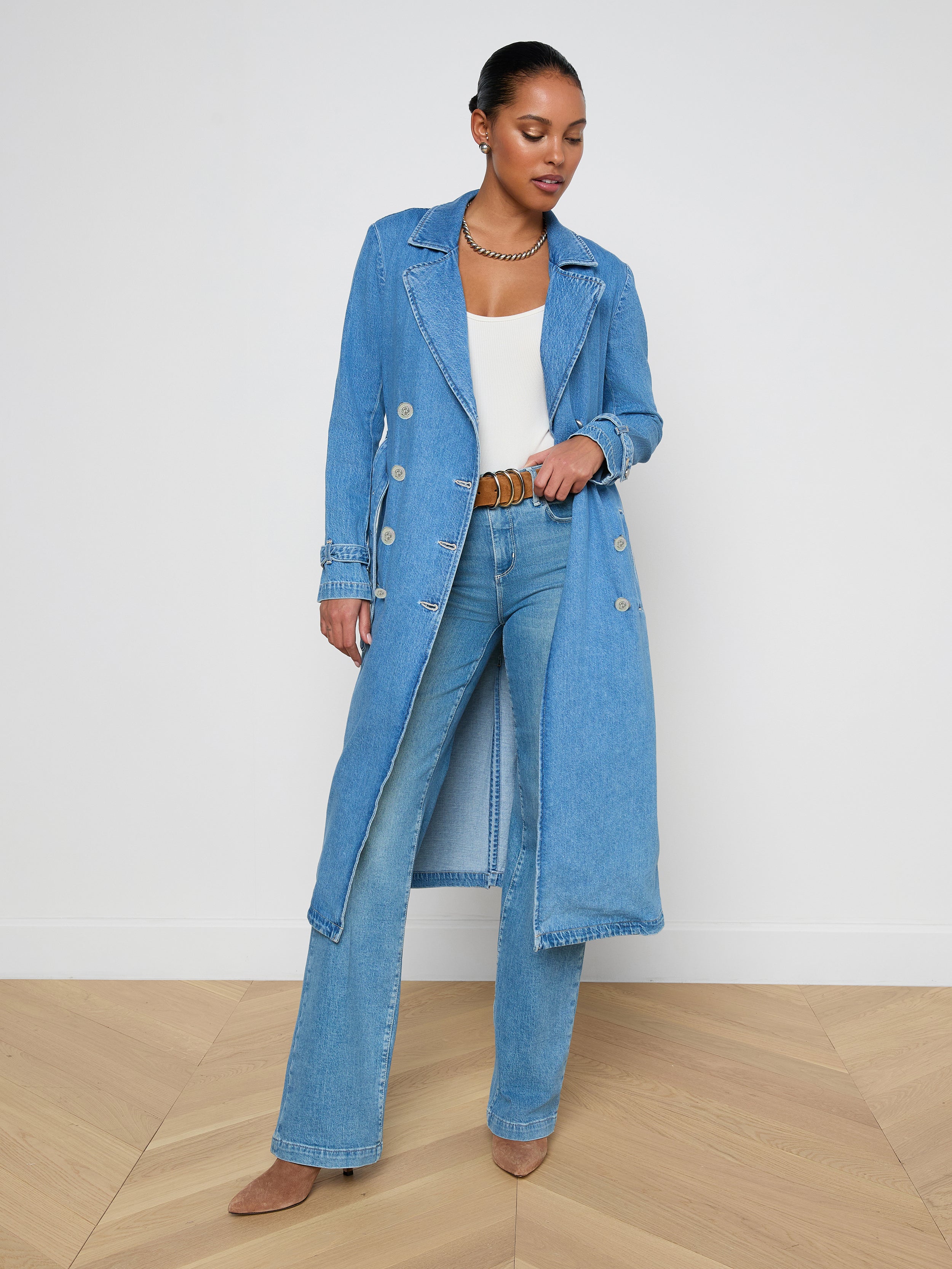 Bradley Trench Coat in Anaheim | L'AGENCE