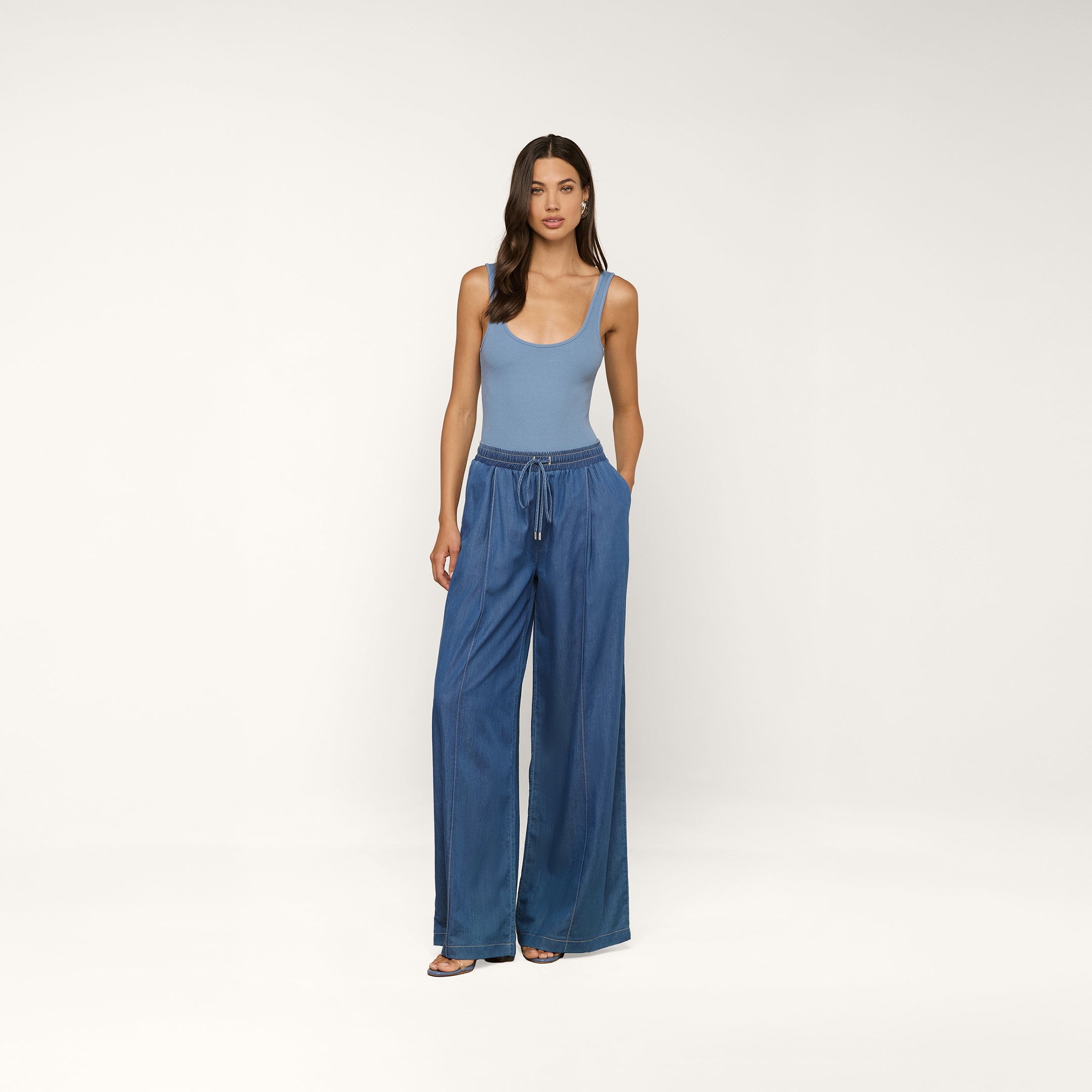 Connie Drawstring Jean in Cherokee | L'AGENCE