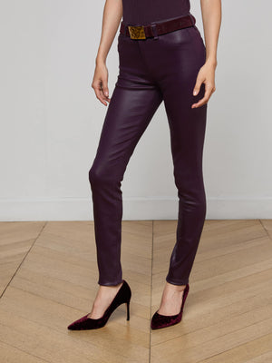 Marguerite Coated Skinny Jean