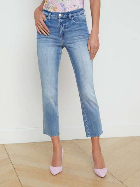 Sada Slim-Leg Cropped Jean