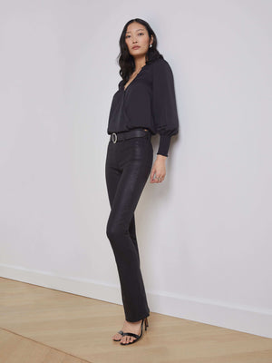 Selma Coated Bootcut Jean jean L'AGENCE