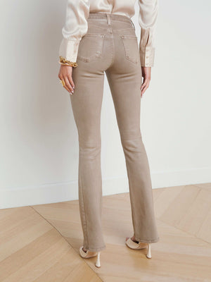 Selma Coated Bootcut Jean jean L'AGENCE