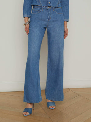 Alicent Wide-Leg Jean jean L'AGENCE