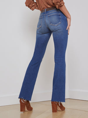 Sneeki Low-Rise Straight-Leg Jean jean L'AGENCE