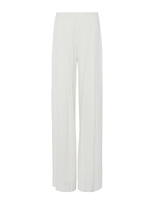 Nova Pleated Wide-Leg Pant pant L'AGENCE