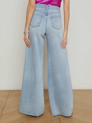 Beau Wide-Leg Jean jean L'AGENCE