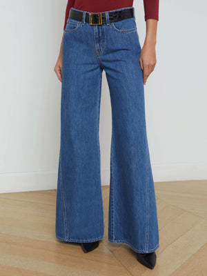 Beau Wide-Leg Jean jean L'AGENCE
