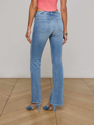 Cara Low-Rise Bootcut Jean jean L'AGENCE