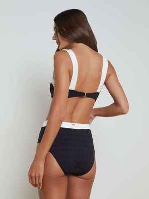 Vanessa High-Waisted Bikini Bottom swim L'AGENCE