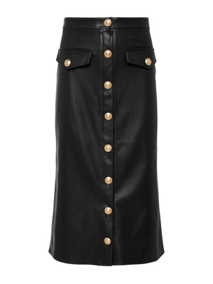Milann Vegan Leather Skirt skirt L'AGENCE