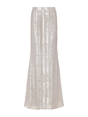 Gonna maxi zeta in paillettes