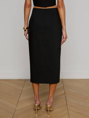 Febe Tuxedo Skirt