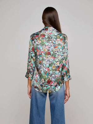Dani Silk Blouse blouse L'AGENCE