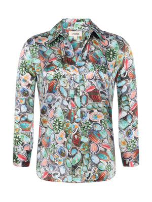 Dani Silk Blouse blouse L'AGENCE