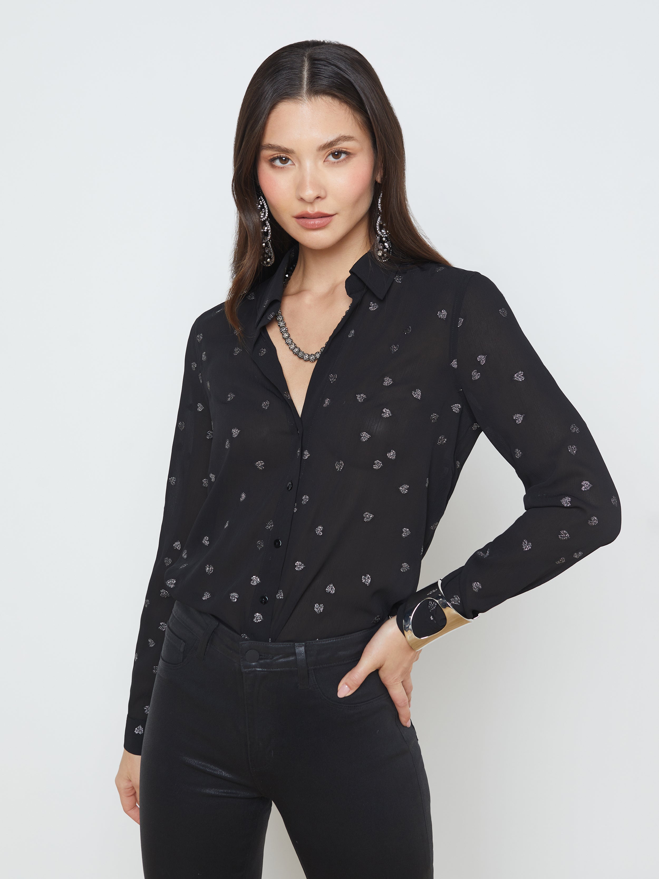 AMICA  COUTURE BLOUSE BLACK 新品未使用drawer