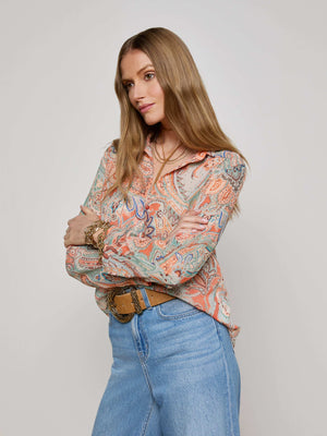 Laurent Paisley Blouse blouse L'AGENCE