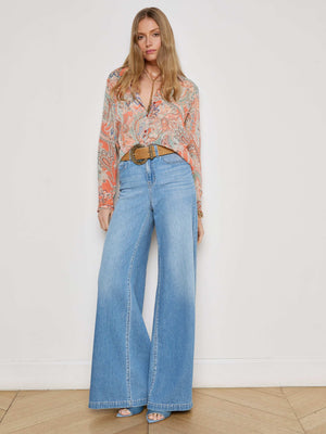 Laurent Paisley Blouse blouse L'AGENCE