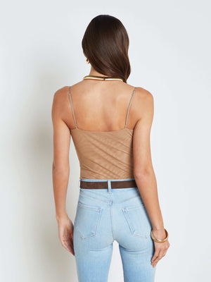 Gelina Mesh Bodysuit bodysuit L'AGENCE