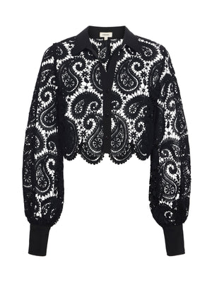 Odelia Lace Blouse blouse L'AGENCE