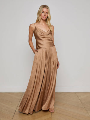 Caraco en satin Calista