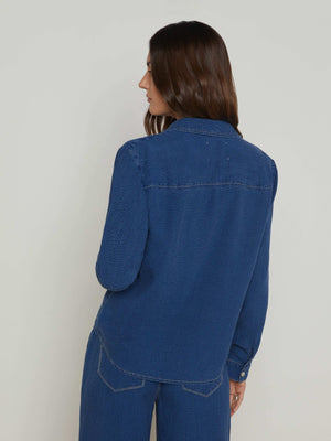 Isla Chambray Shirt shirt L'AGENCE