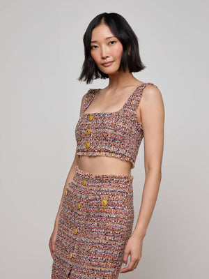 Top en tweed Maylin