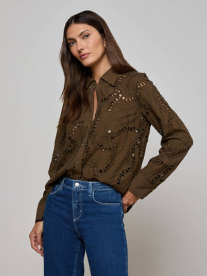 قميص Ellery Eyelet