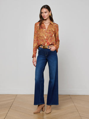 Nina Silk Blouse