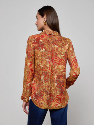 Nina Silk Blouse